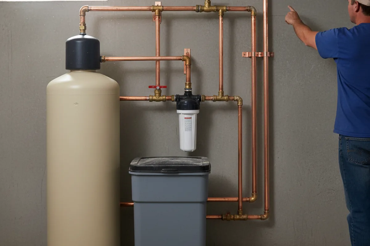 Whole-house water treatment system installed in Alta